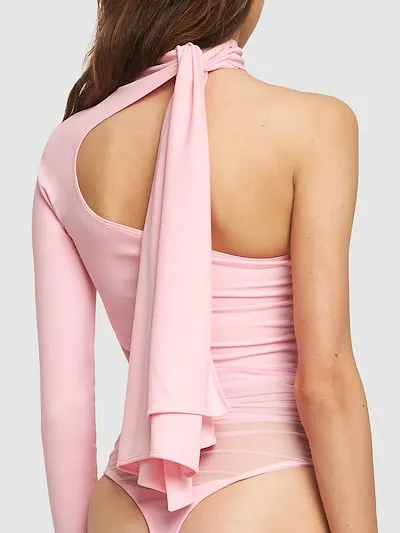 Tulle Hollowed-Out Jumpsuit