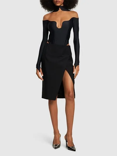 Slit Skirt