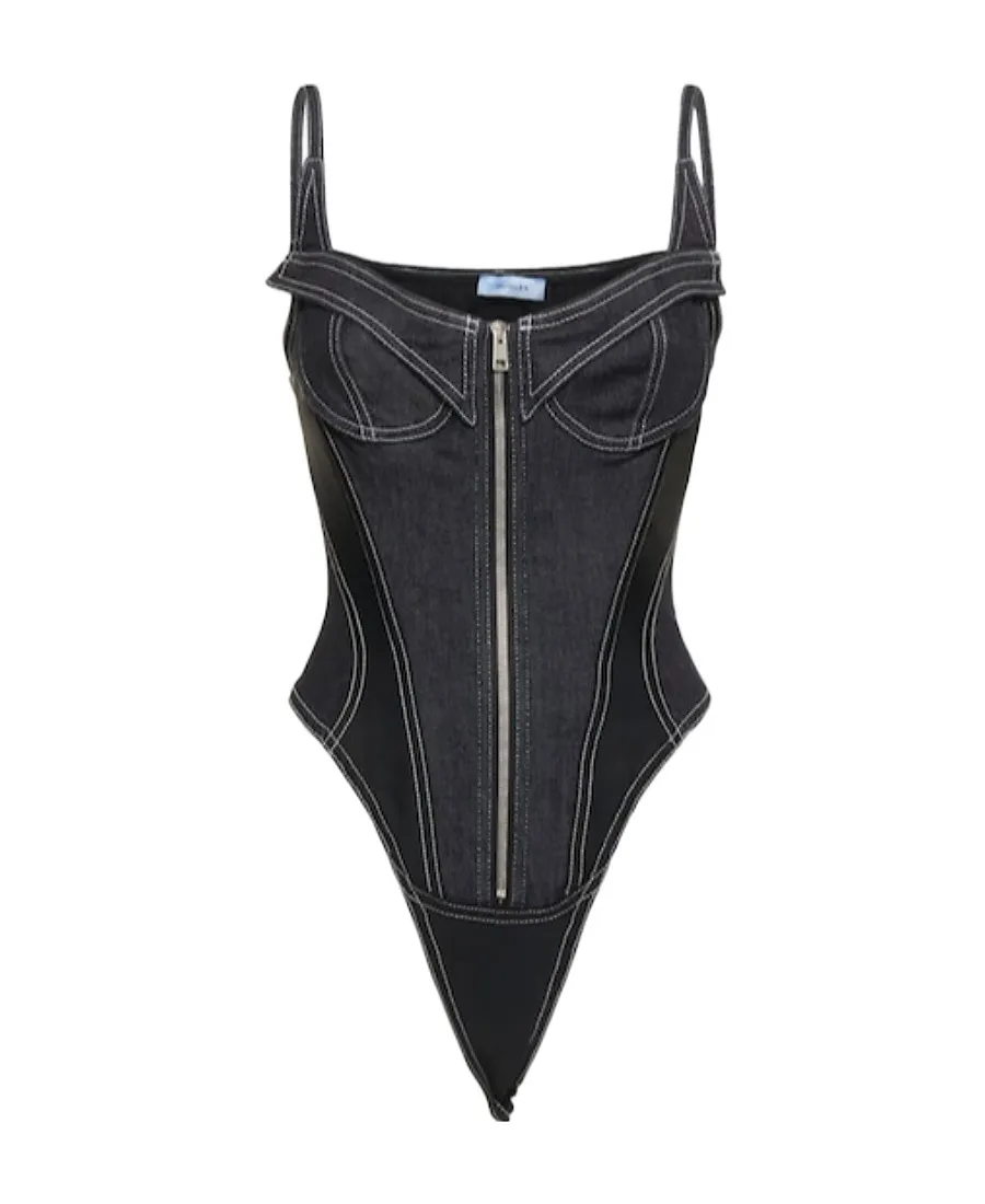 Zip Corset Jumpsuit