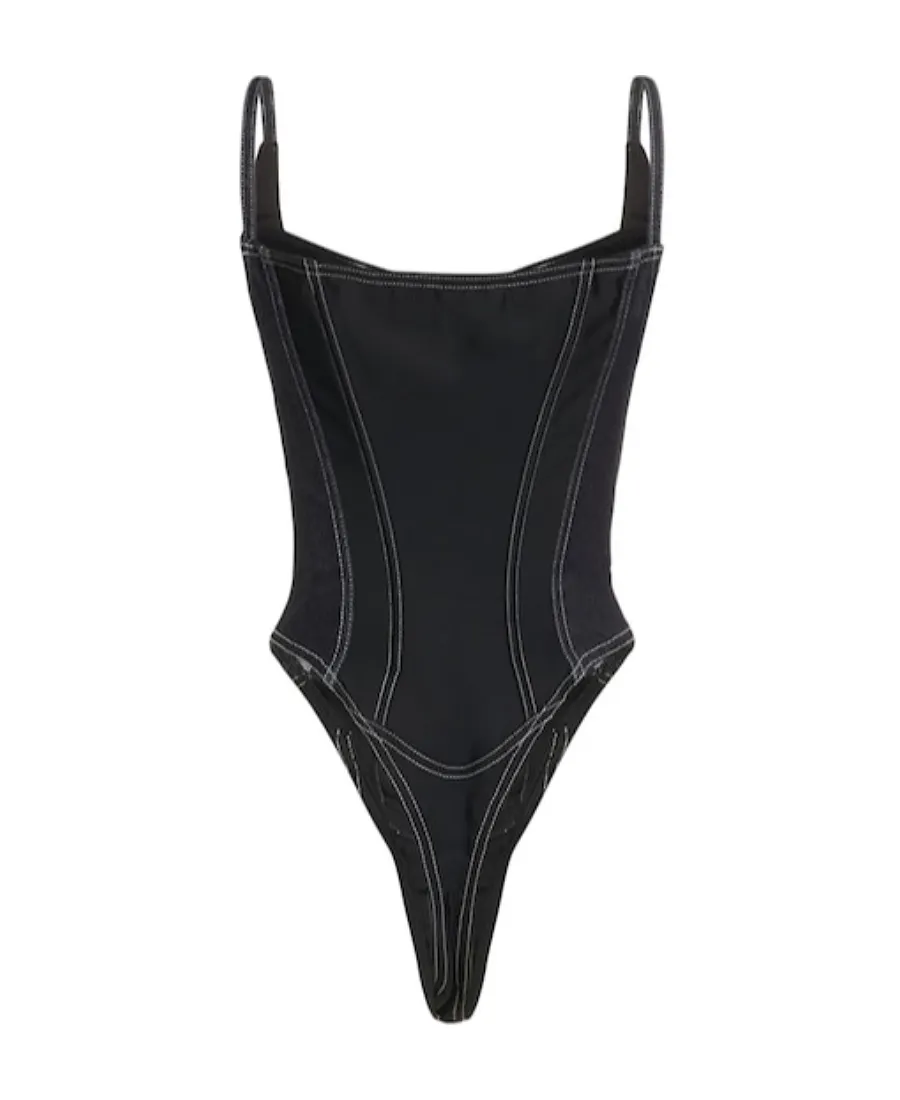 Zip Corset Jumpsuit