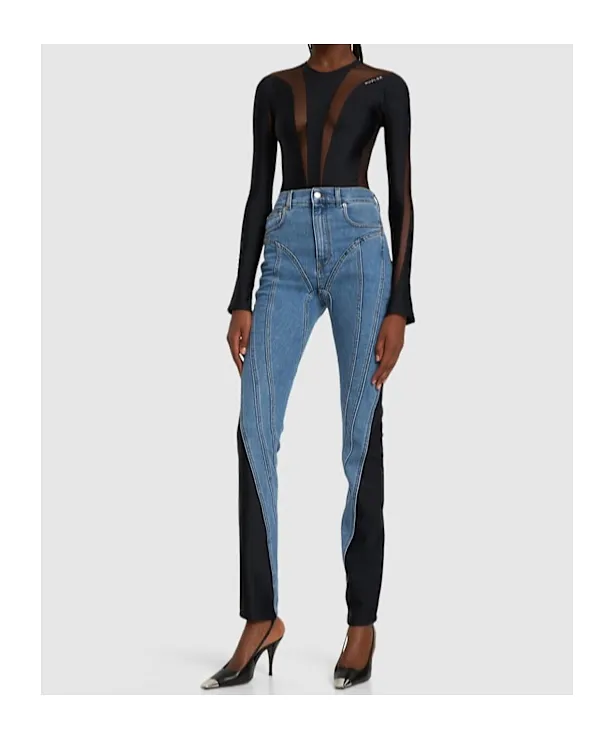 Stitch Design Denim Trousers