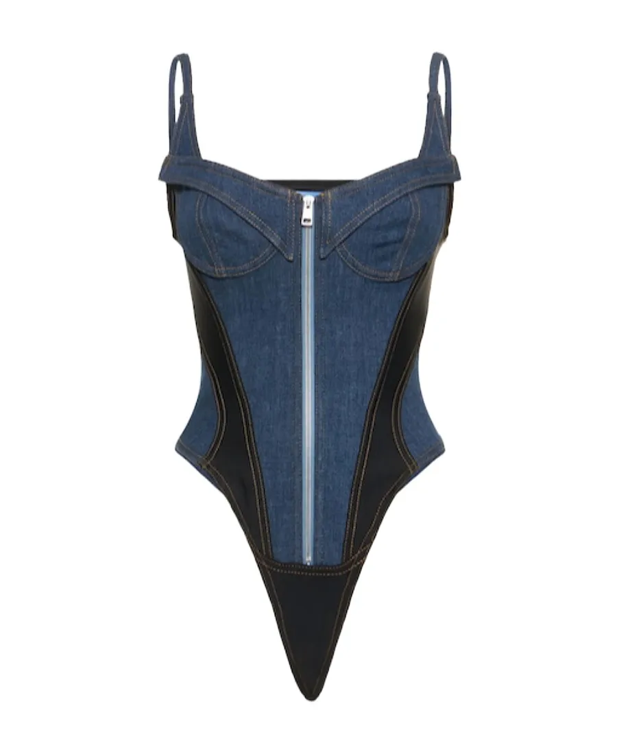 Zippered Bodysuit