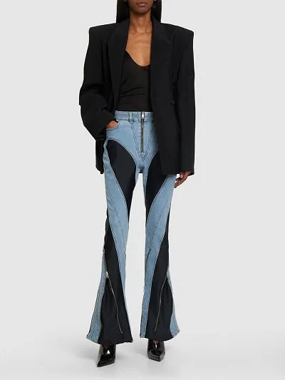 Zippered Jeans