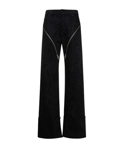 Zippered Jeans