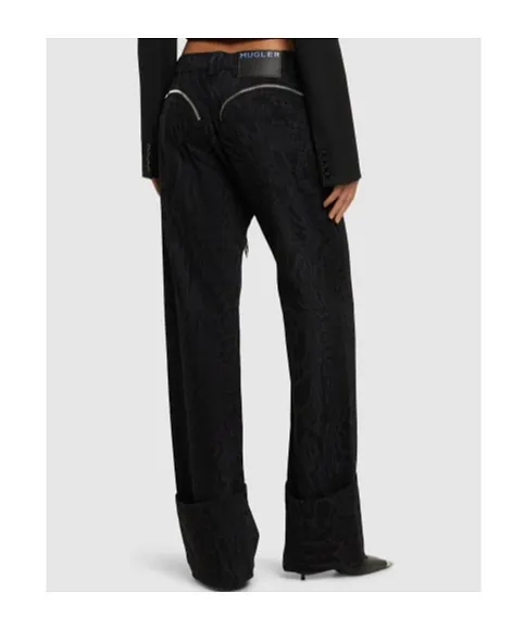 Zippered Jeans