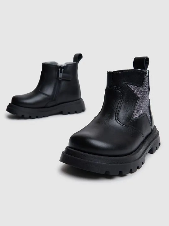 Round Toe Ankle Boots