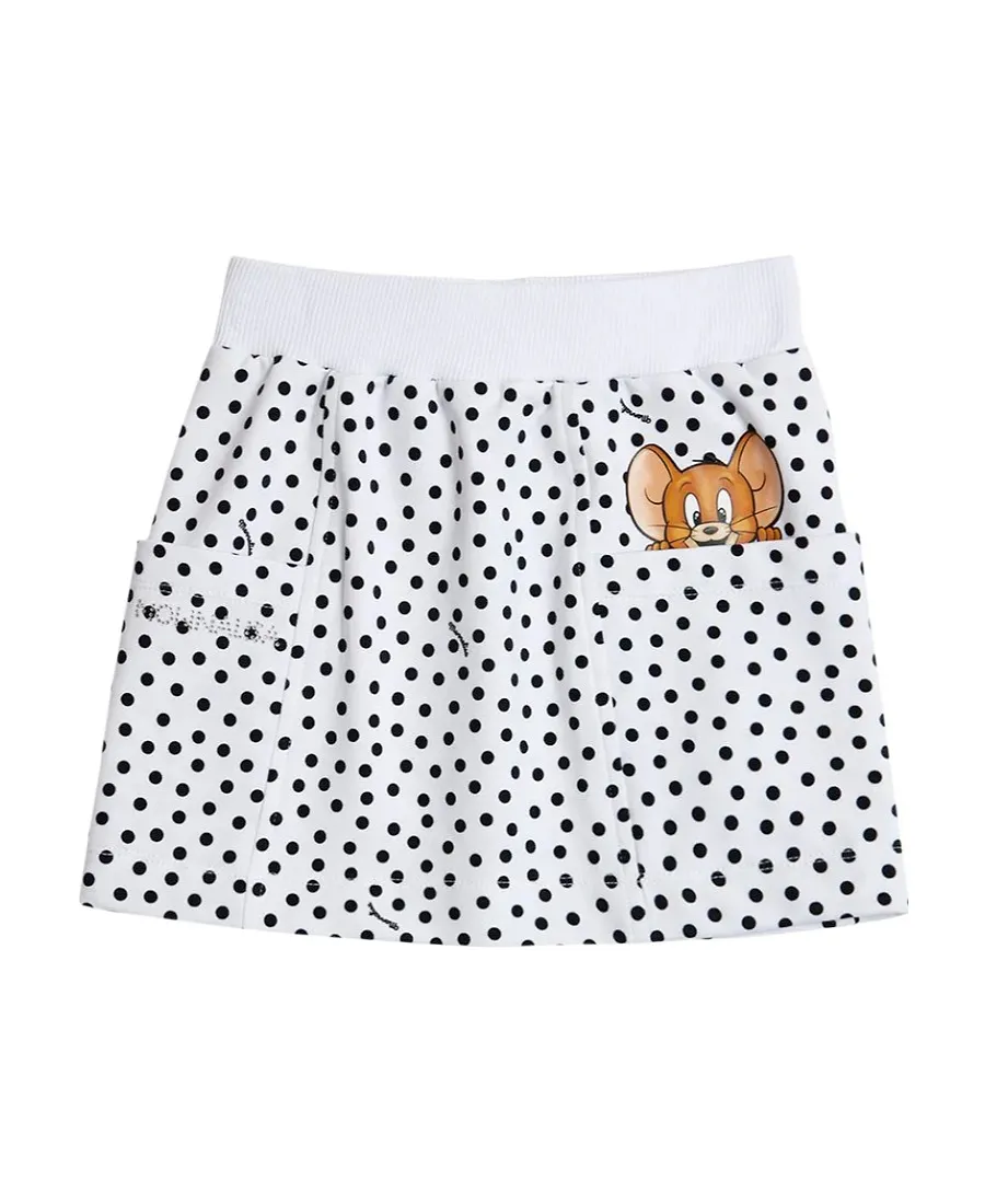 Printed Mini Skirt
