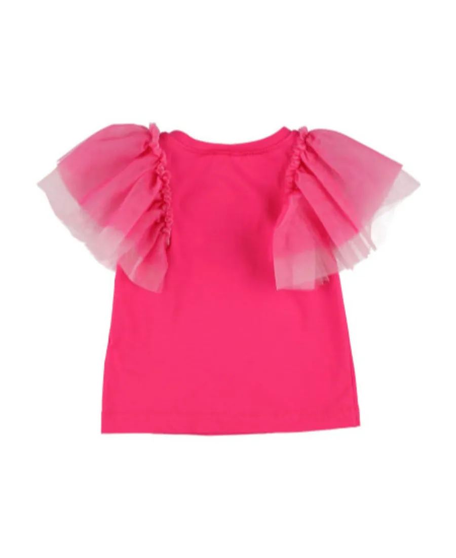 Ruffled Cotton-Jersey T-Shirt