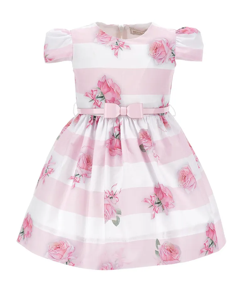 Rose-Print Dress