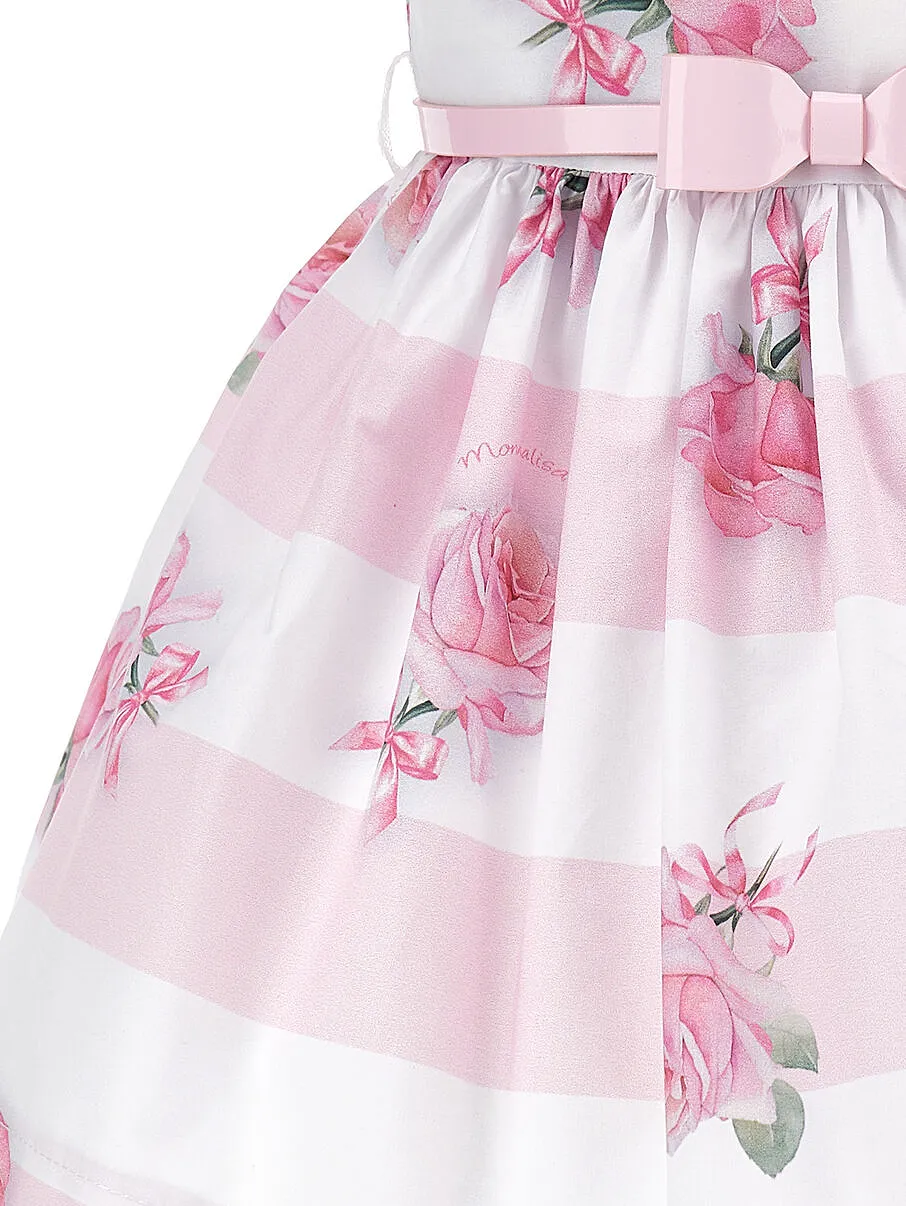 Rose-Print Dress