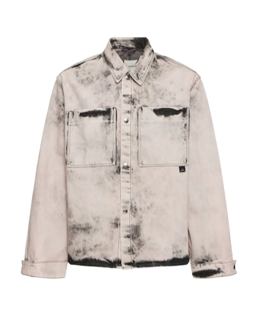 Logo Denim Coat