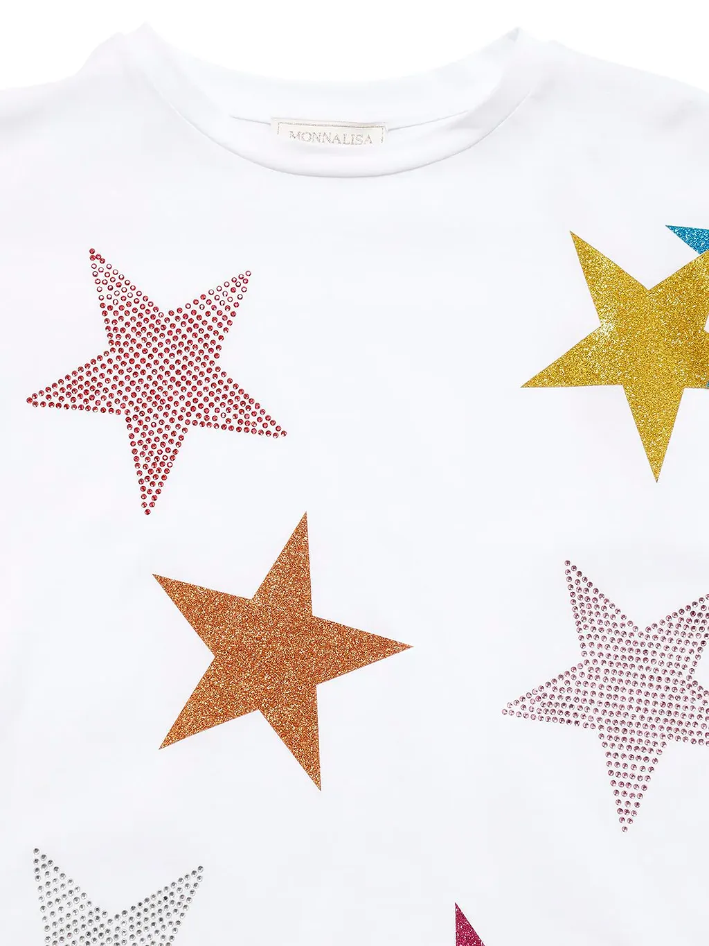 Star Pattern Jersey T-Shirt