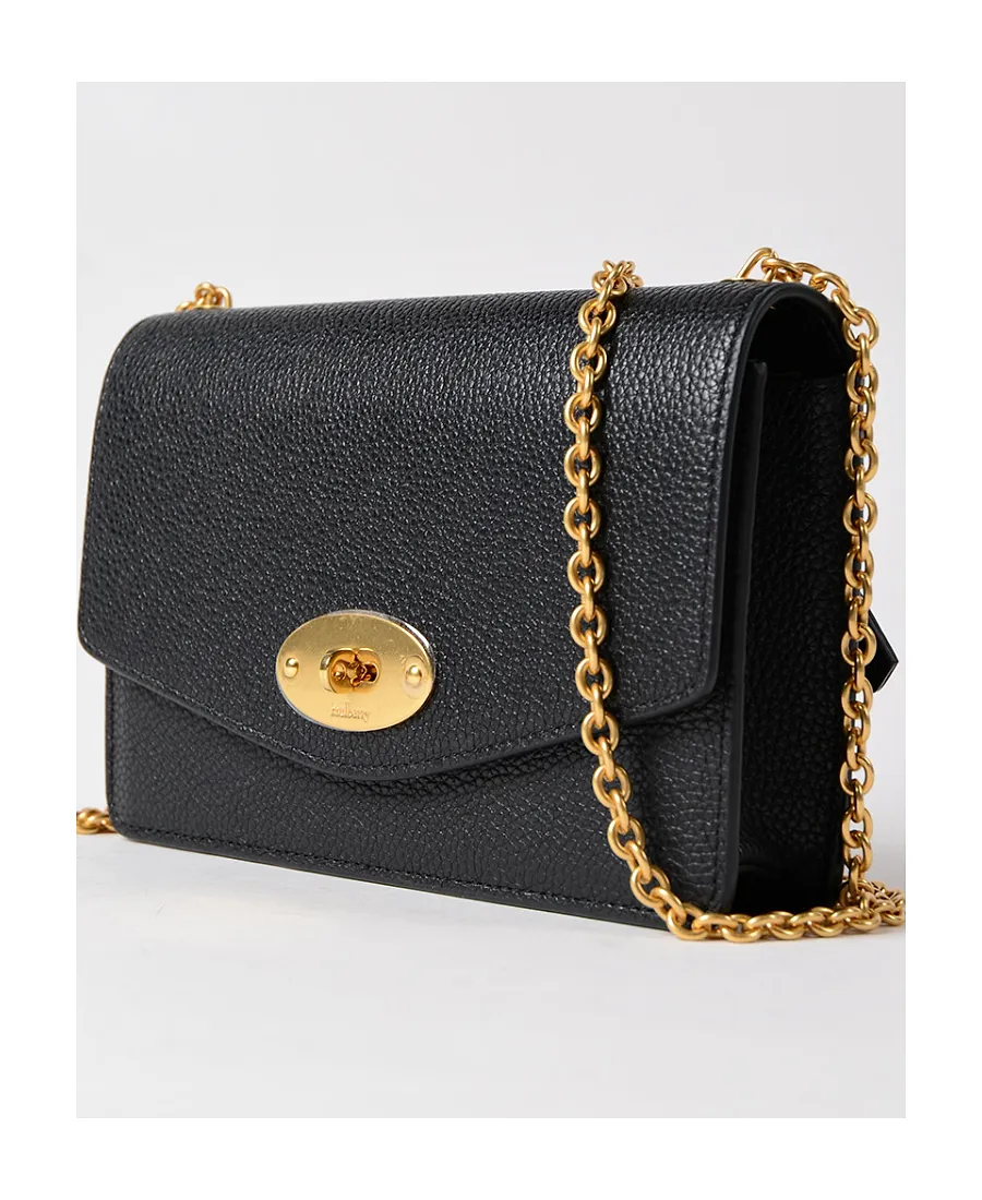 Mulberry Darley Twist-Lock Chained Mini Crossbody Bag