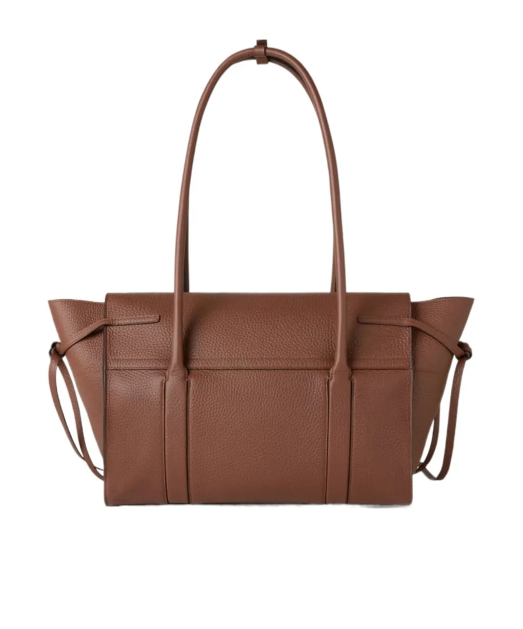 Mulberry Medium Soft Bayswater Logo Embossed Shoulder Bag