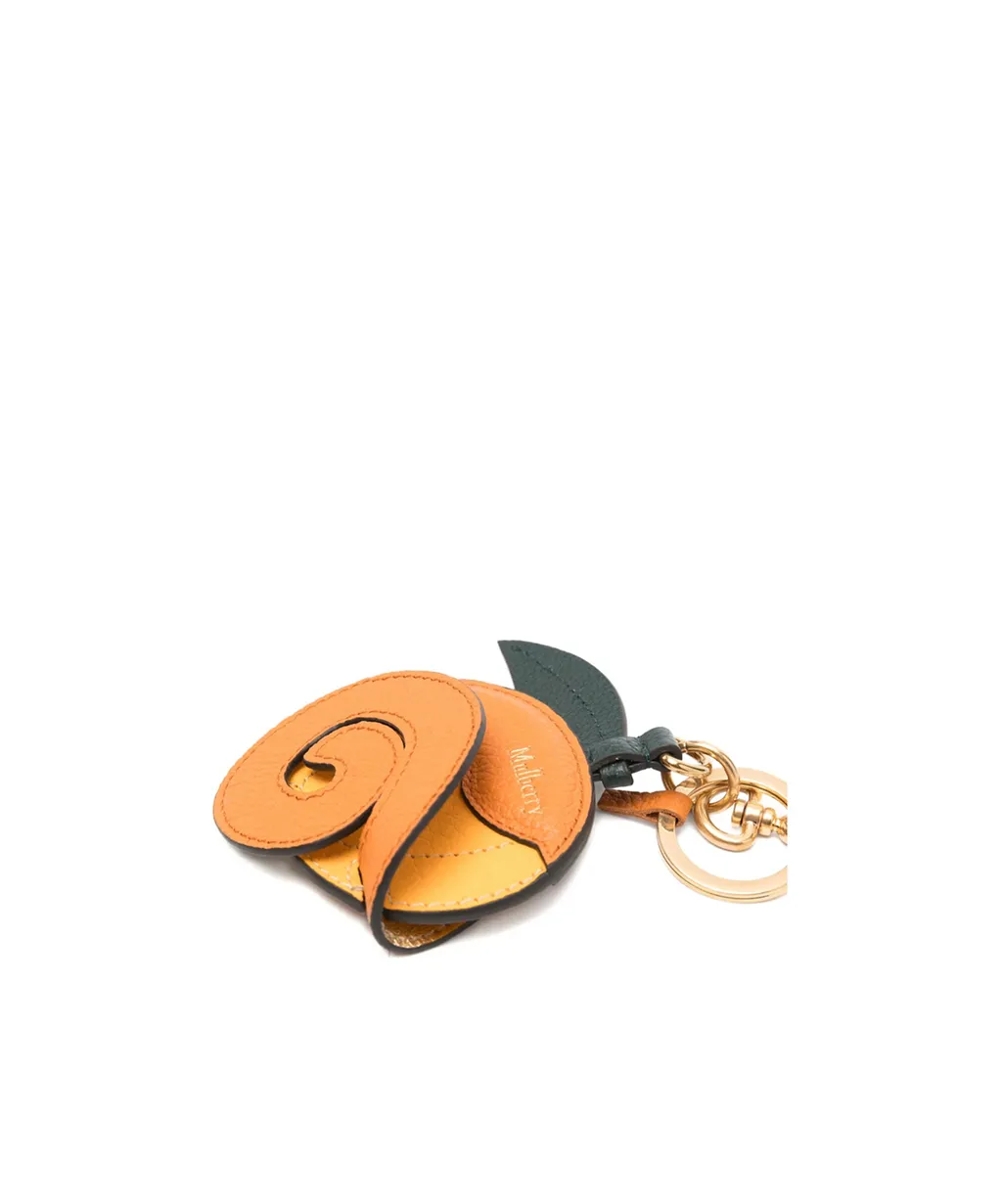 Peeling Orange Keyring