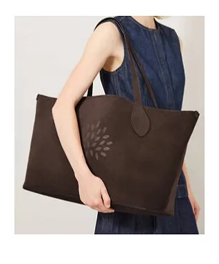 Oversized Tree Pattern Shoulder Bag