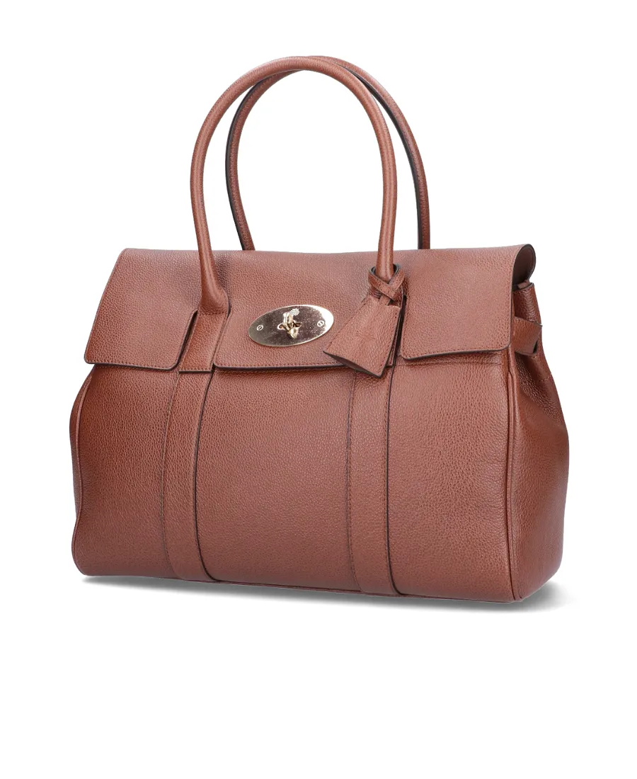 Mulberry Twist-Lock Top Handle Bag