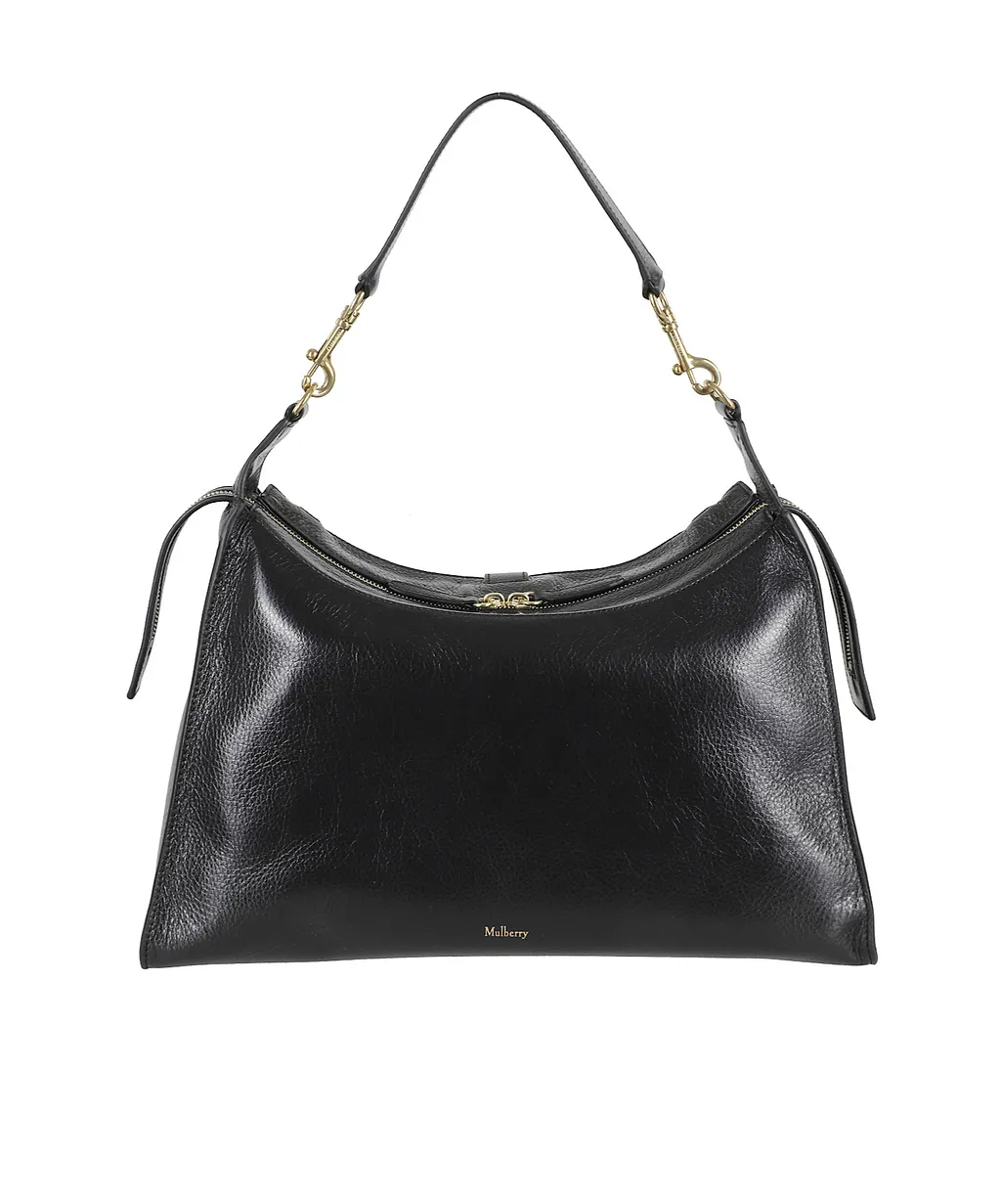Zippered Shoulder Bag