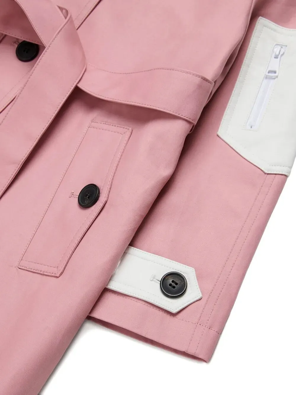 N°21 Kids Button-Up Belted Jacket