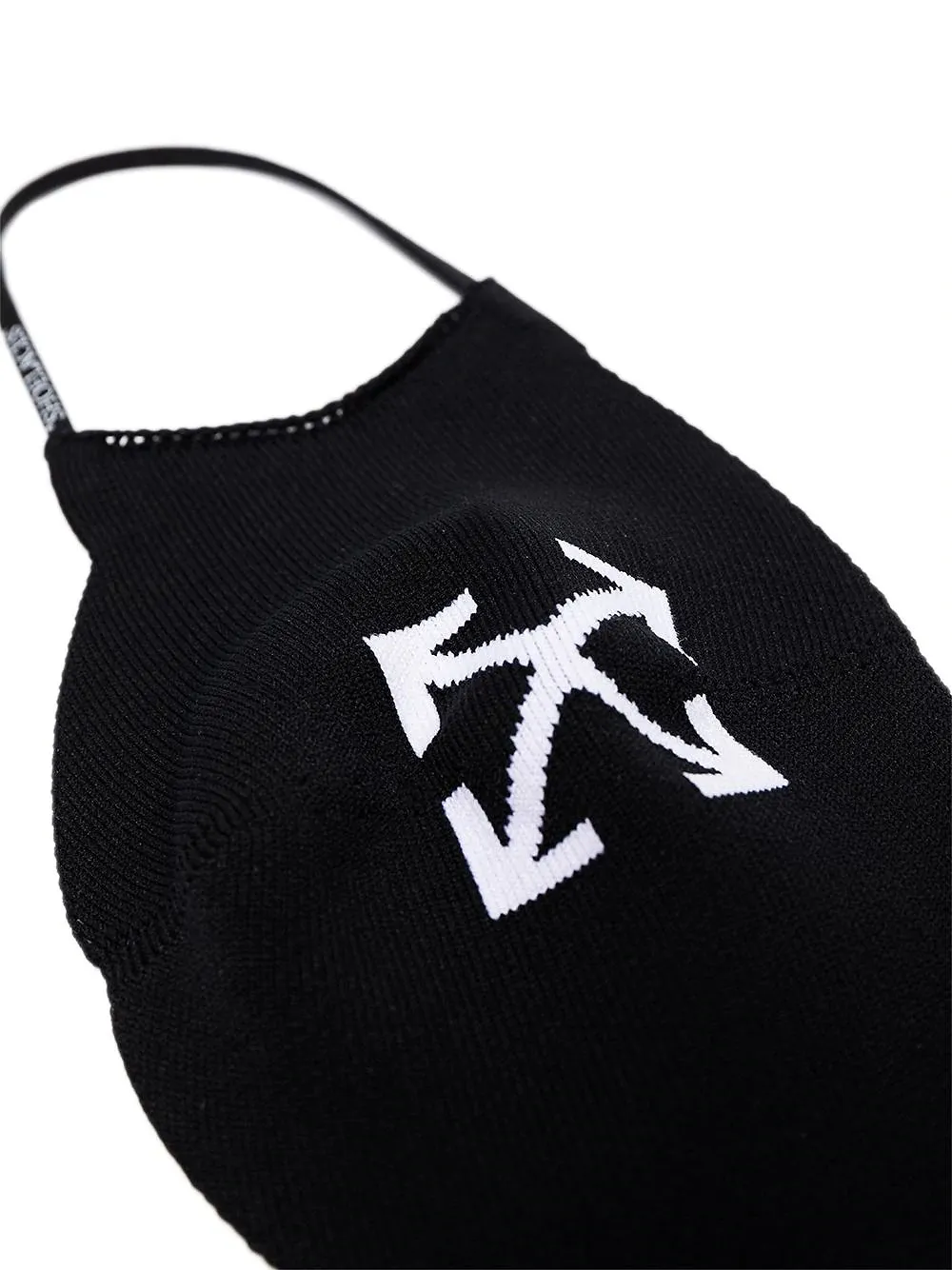 Jacquard Arrows Motif Face Mask