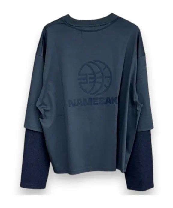 Mayo Oversized Earth Double Sleeve T-Shirt