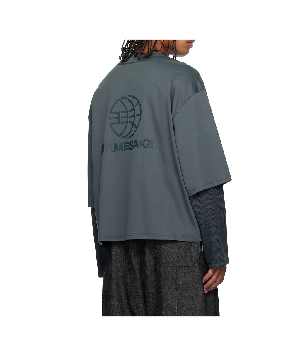 Mayo Oversized Earth Double Sleeve T-Shirt