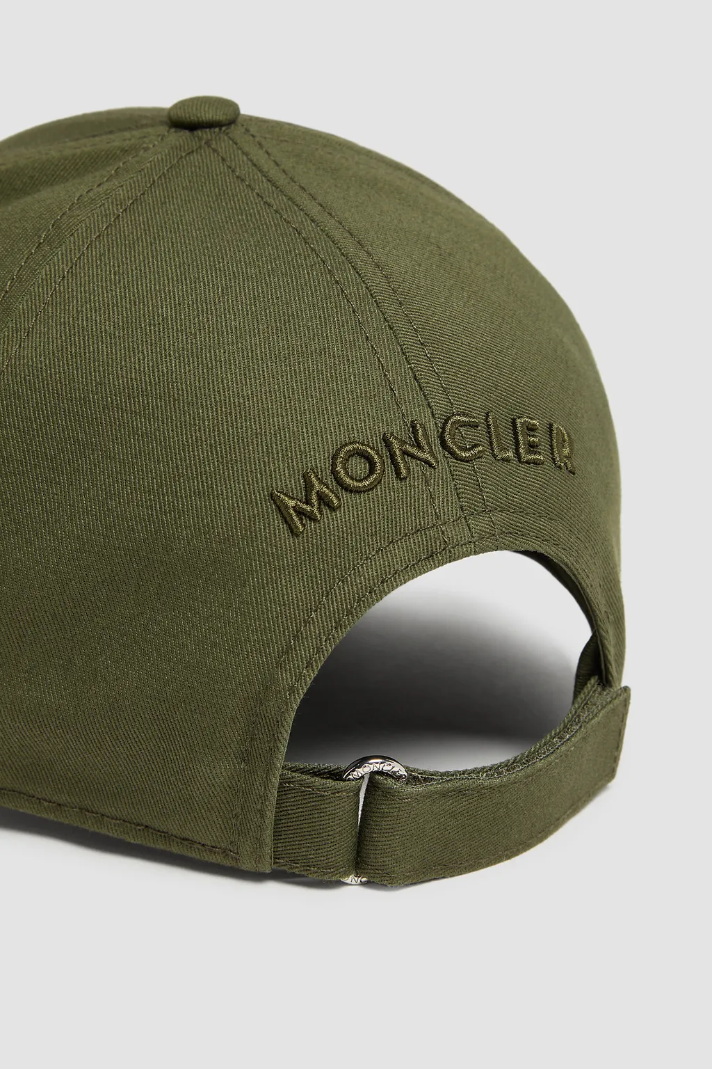 Logo Patch Curved Wide Brim Baseball Cap