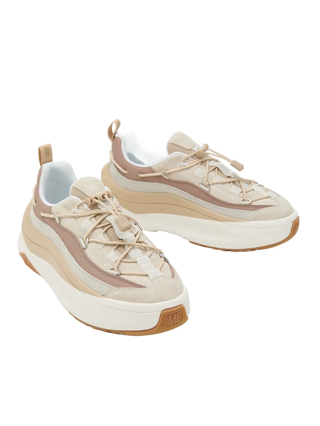 Moon Boot Chunky Sole Lace-Up Sneakers
