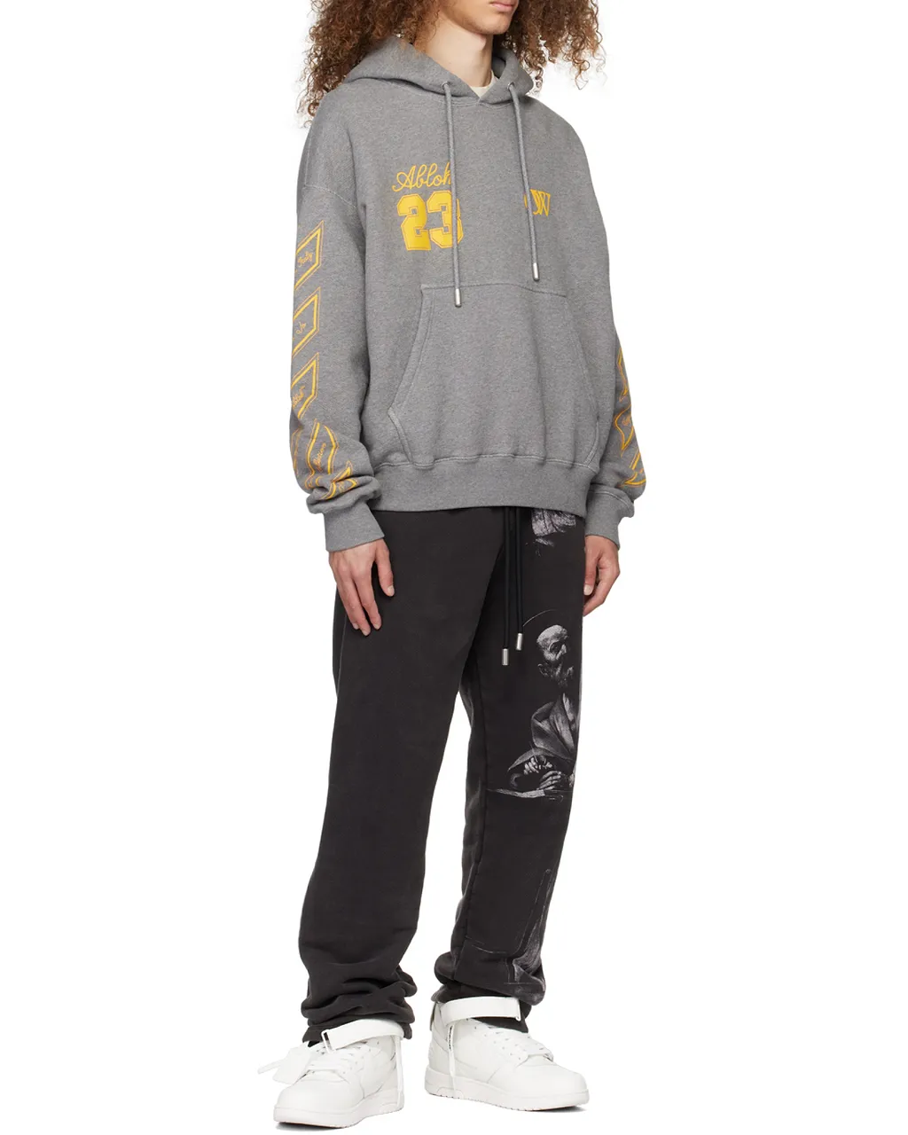 Logo Tag High-Top Skate Shoes