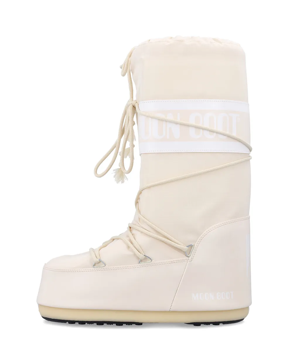 Moon Boot Icon Logo Printed Lace-Up Boots