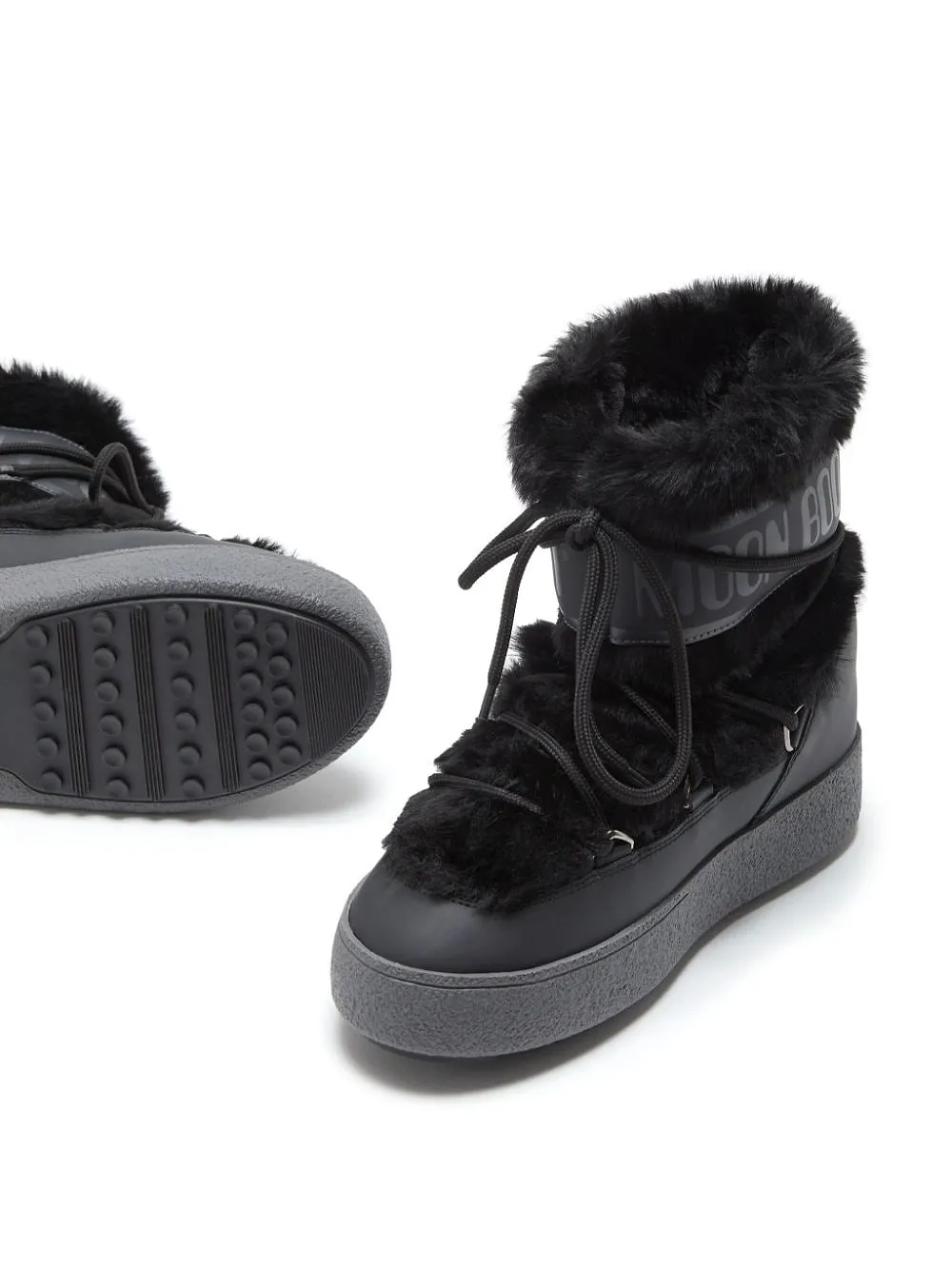 Moon Boot Faux Fur Ankle Boots