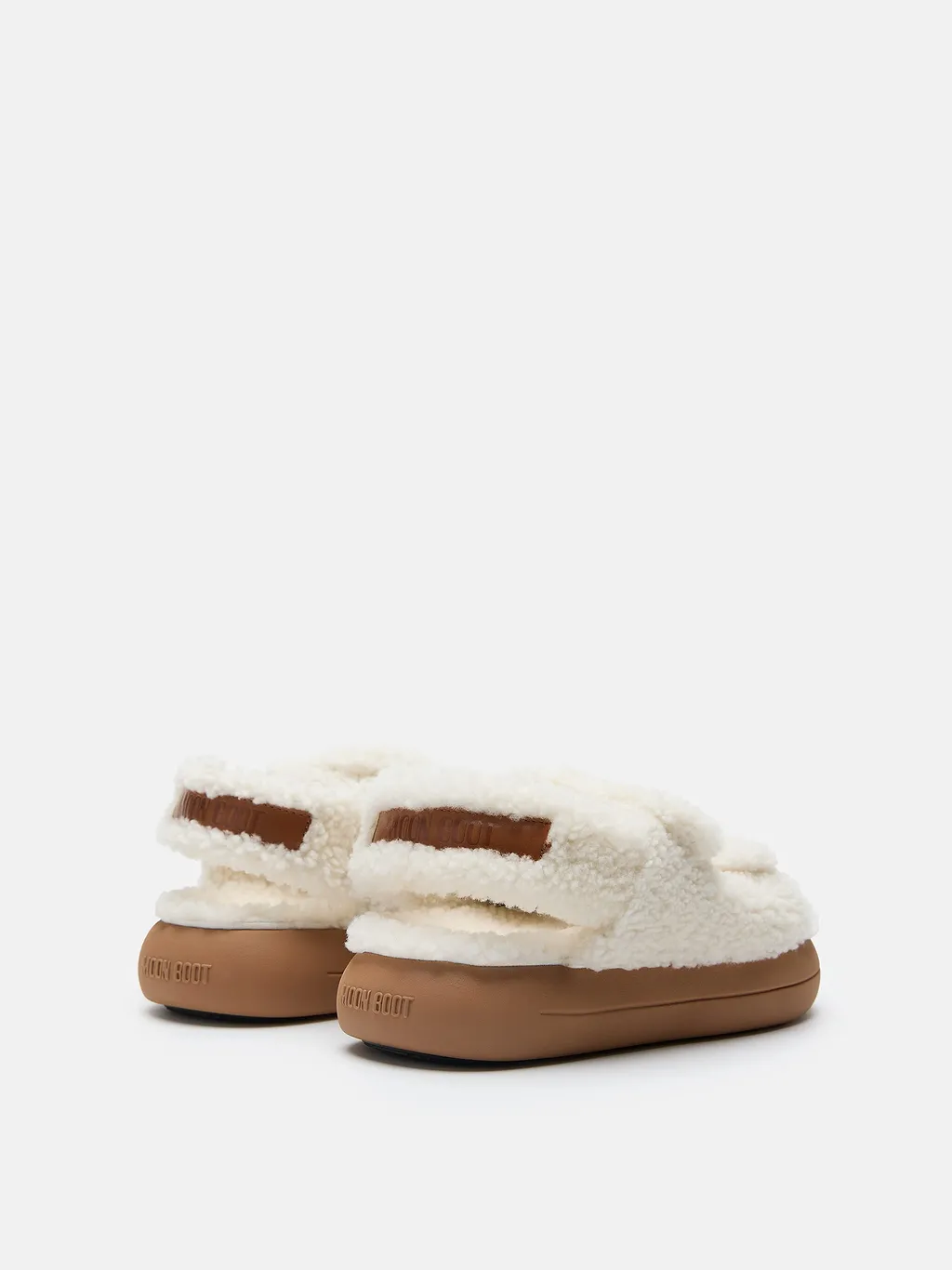 Moon Boot Shearling Sandals