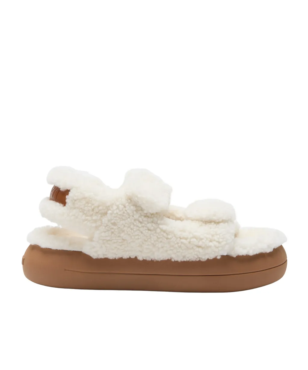 Moon Boot Shearling Sandals