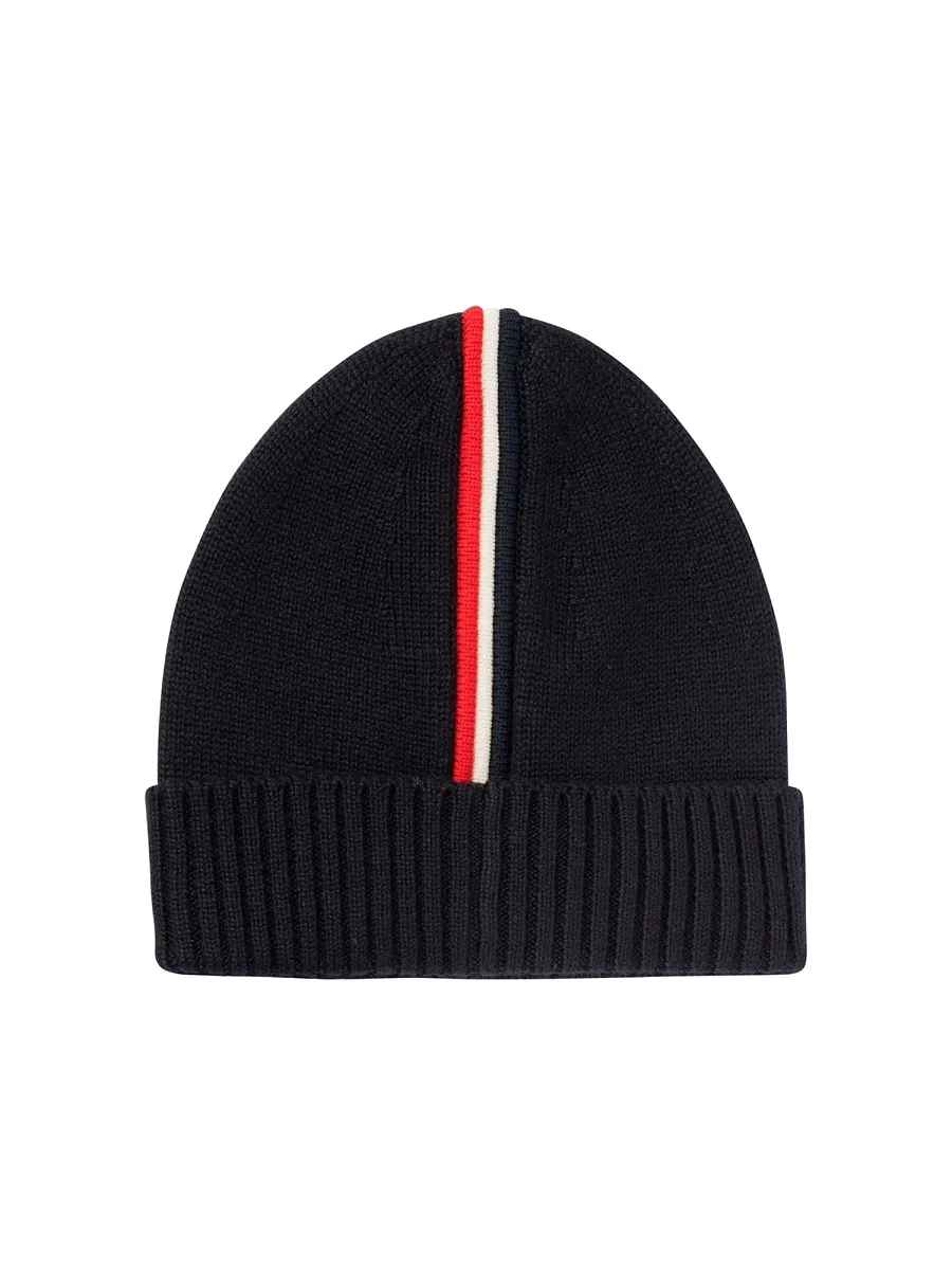 Knitted Hat With Logo