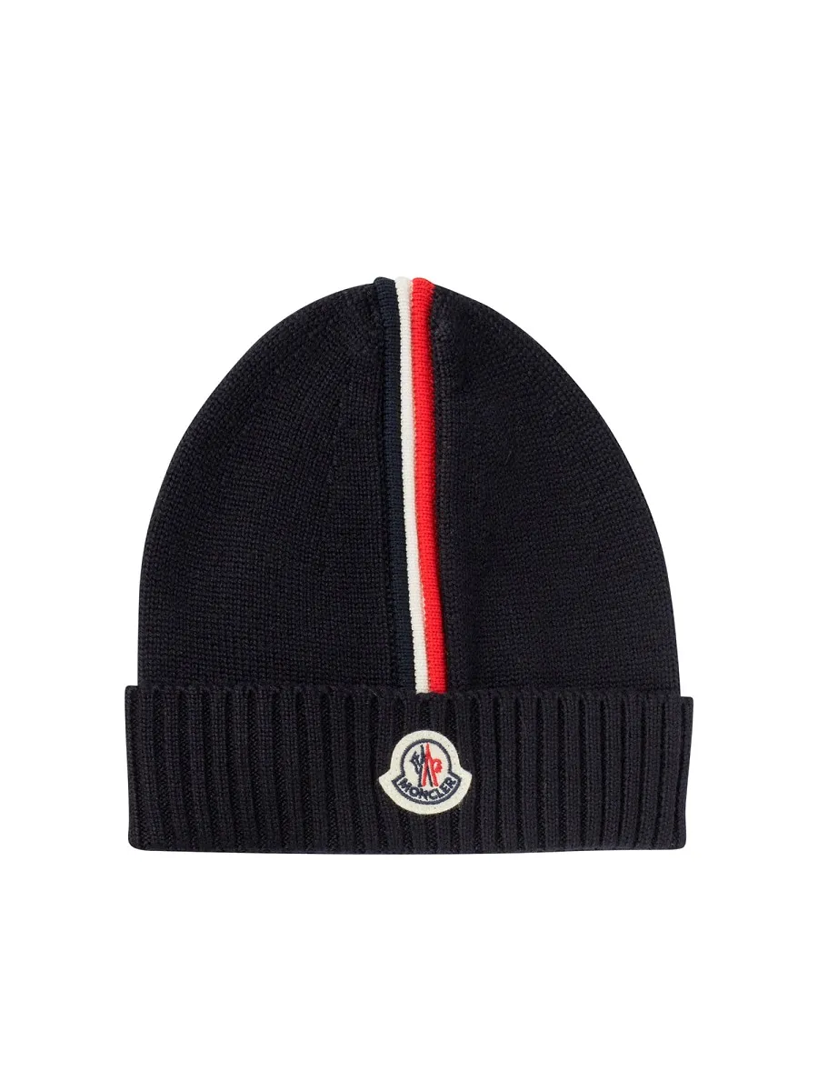 Knitted Hat With Logo