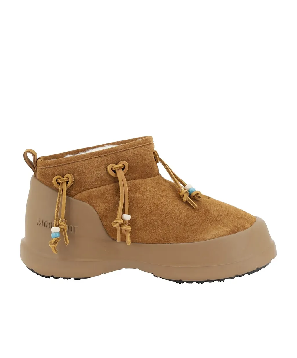 Moon Boot Luna Round Toe Ankle Boots