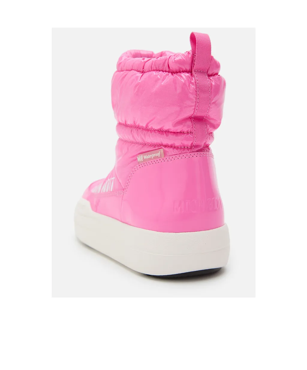 Quilted Mid-Calf Snow Boots