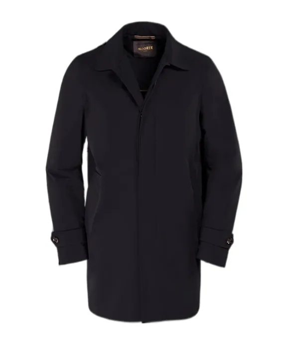 Moorer Vittor Long Single-Breasted Coat