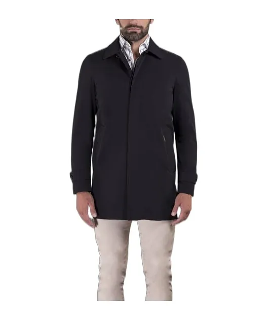 Moorer Vittor Long Single-Breasted Coat