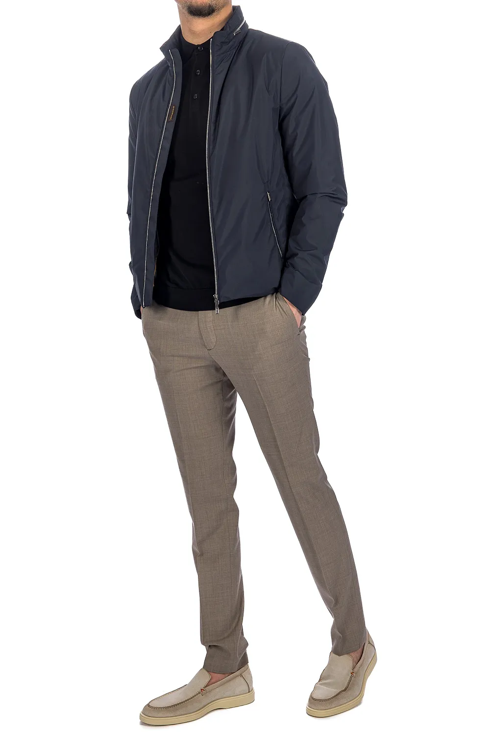 Long-Sleeved Casual Jacket