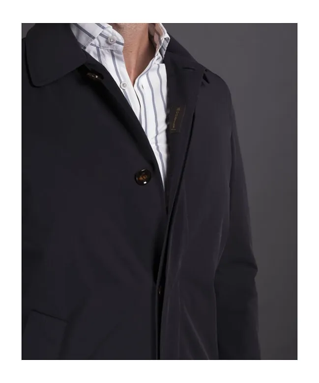 Moorer Vittor Long Single-Breasted Coat