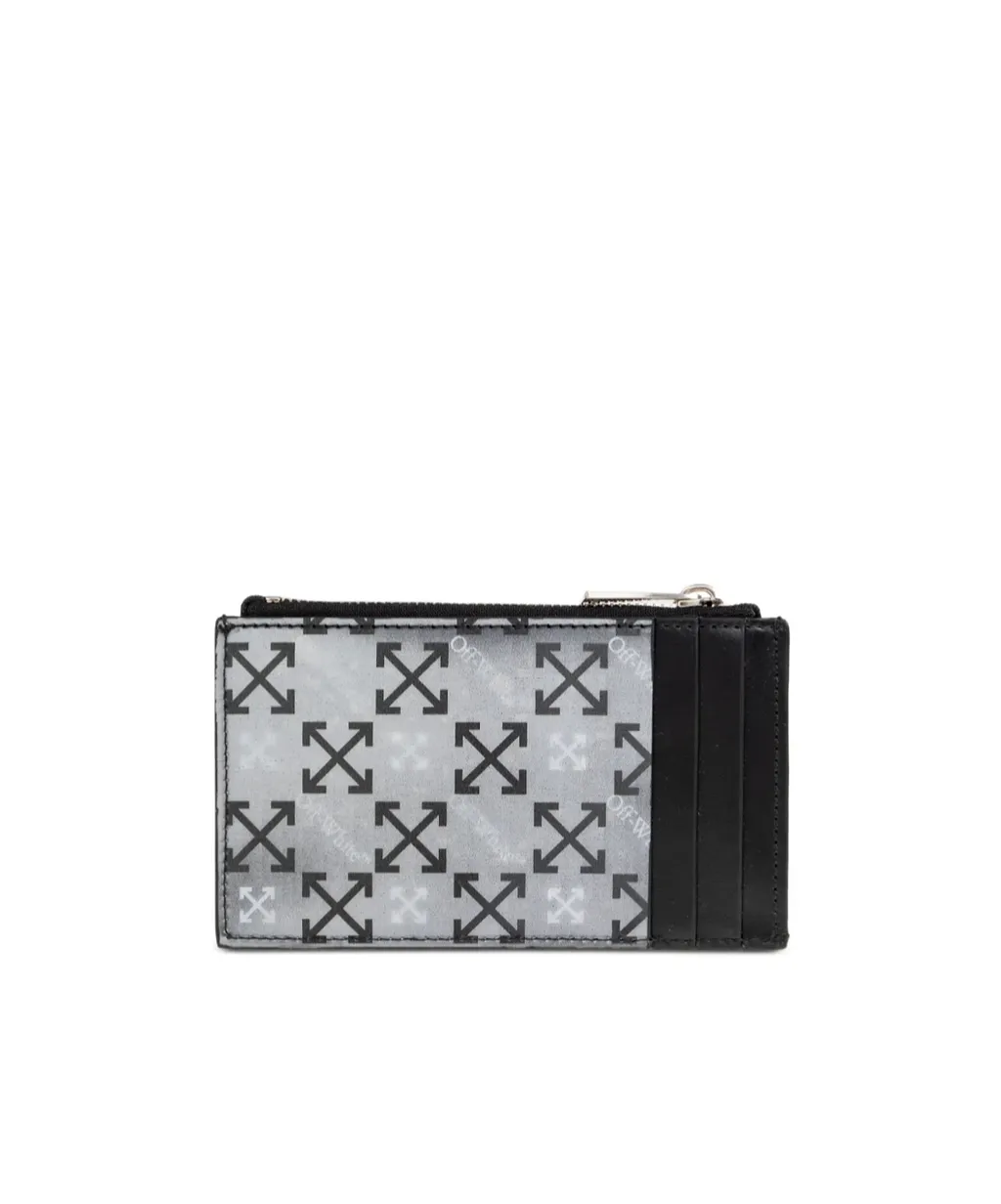 Off-White Arrow Print Zip Wallet