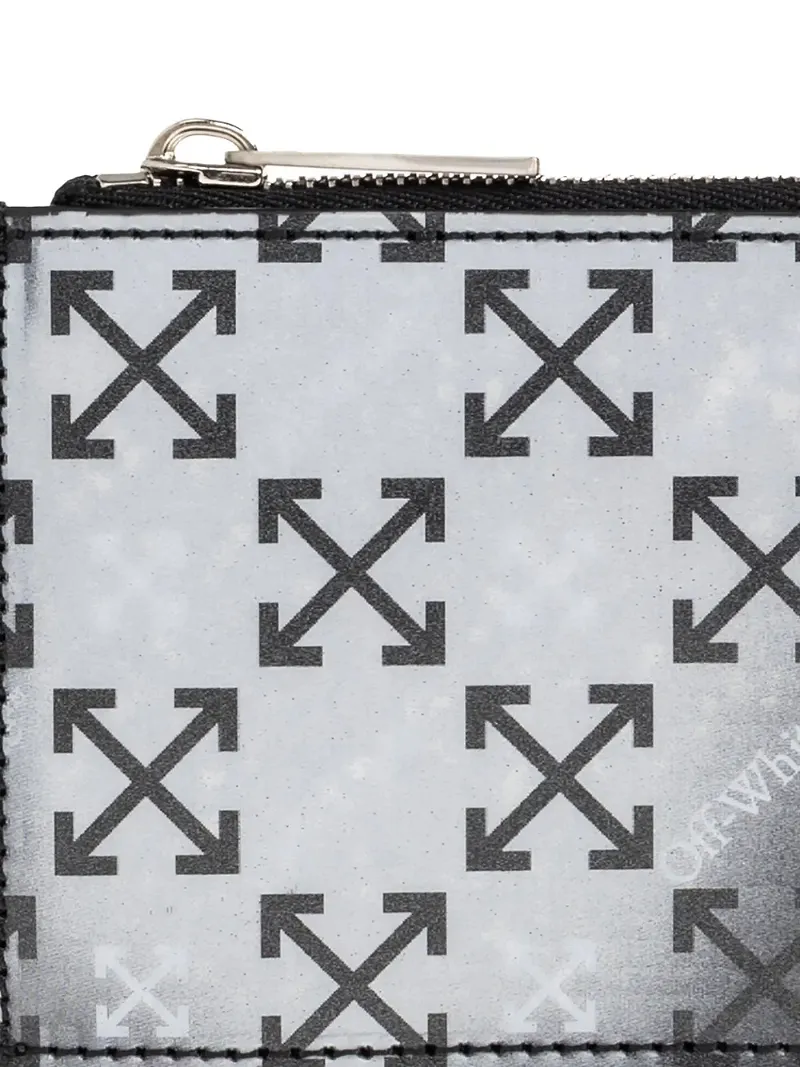 Off-White Arrow Print Zip Wallet