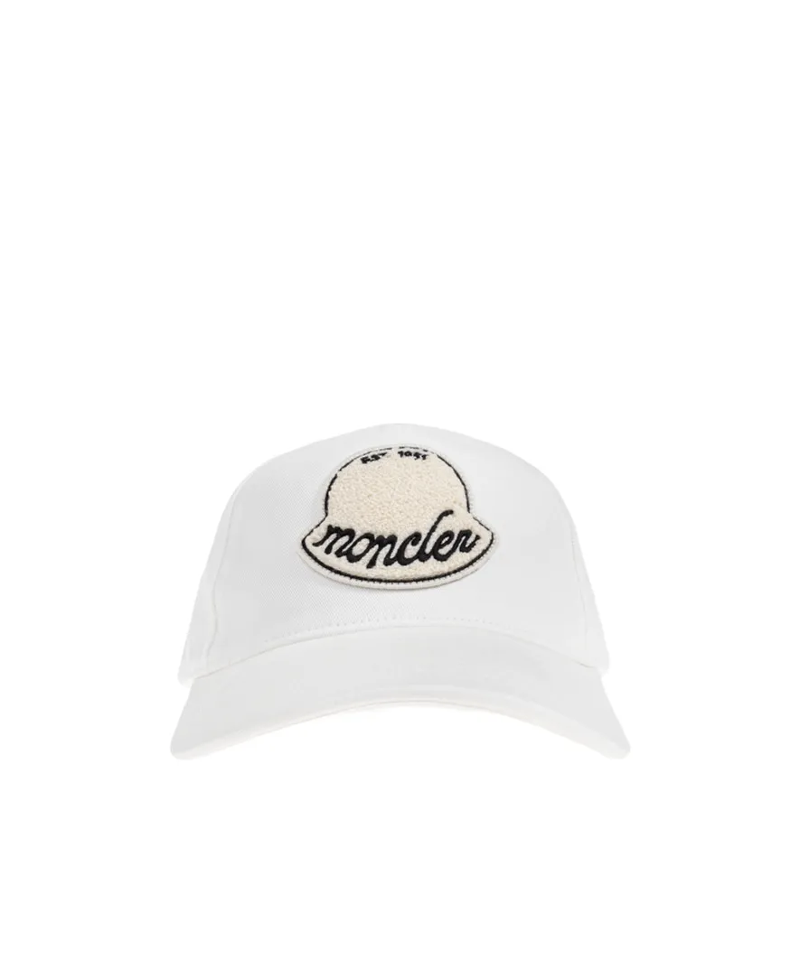 Moncler Logo Patch Baseball Cap