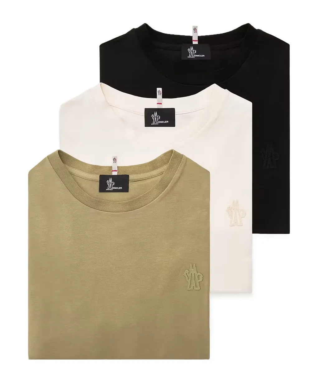 Moncler Grenoble Logo Pack T-Shirts
