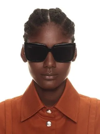 Off-White Firenze Square Frame Sunglasses