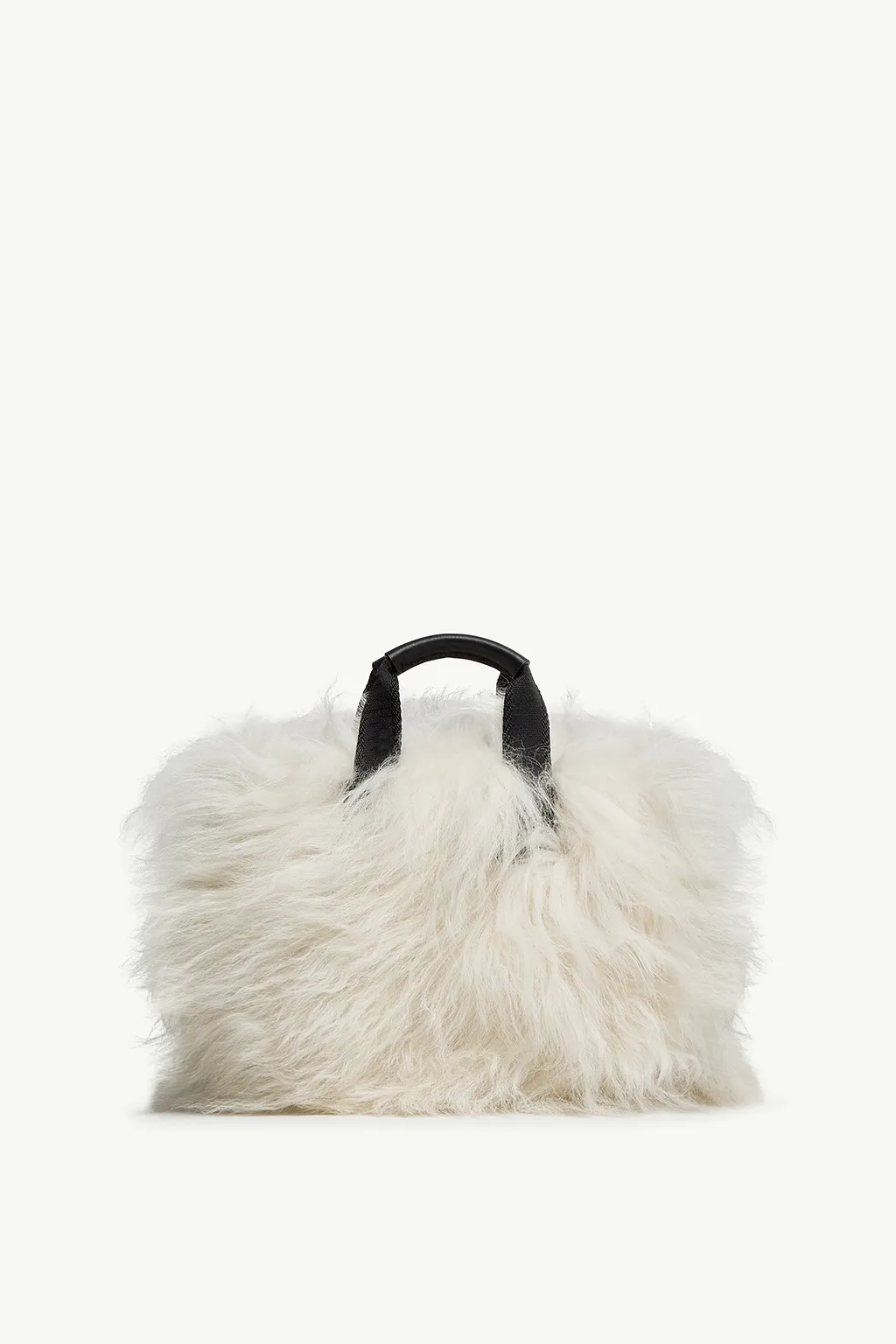 Micro Caradoc Shearling Tote Bag