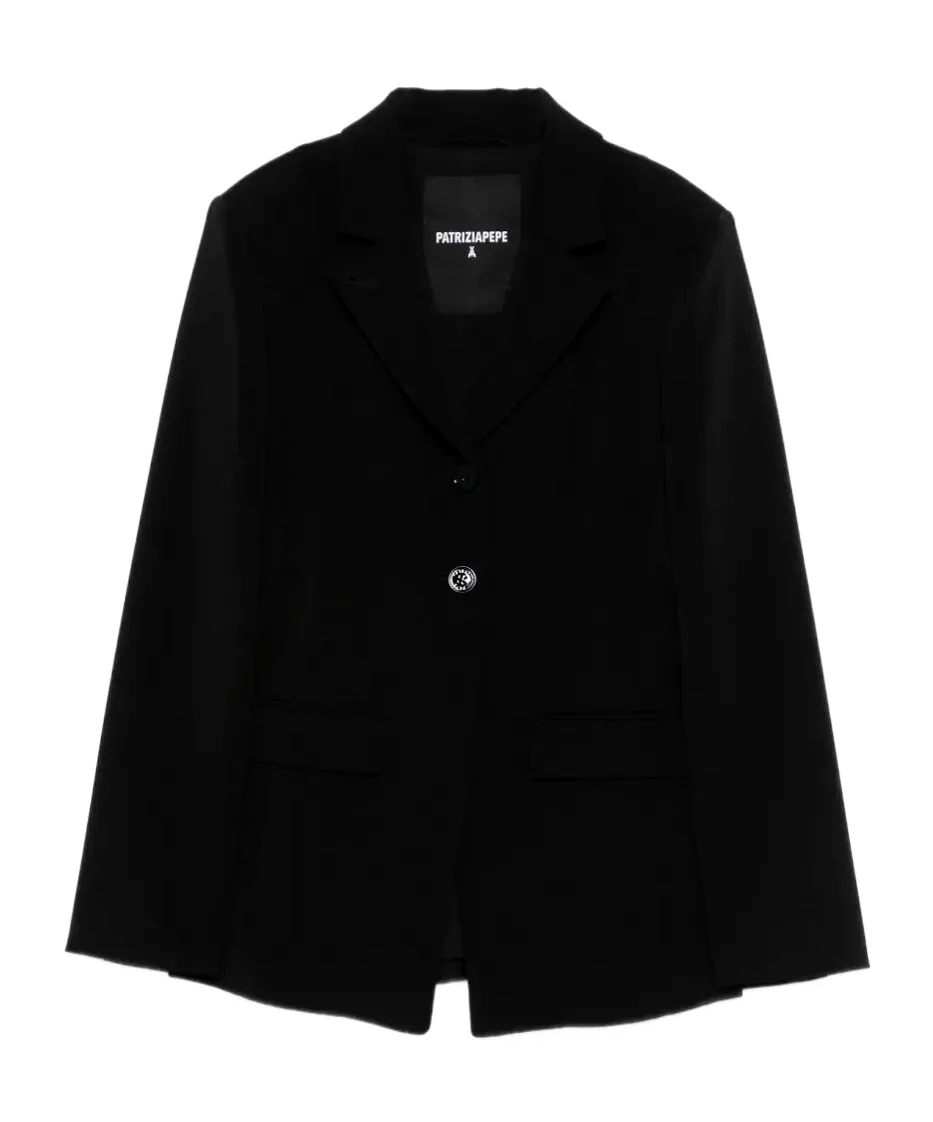 Notched-Lapels Blazer
