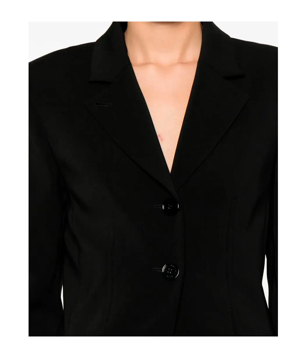 Notched-Lapels Blazer
