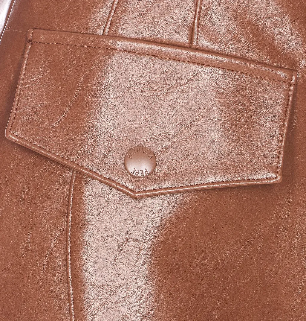 Patrizia Pepe Button-Front Mini Skirt